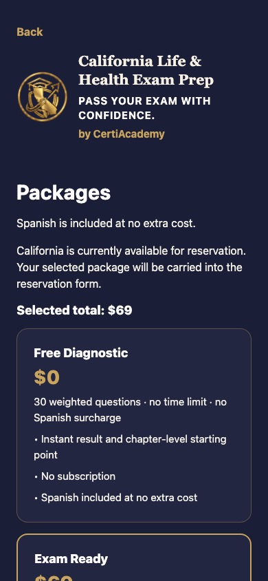 Know the terms — California