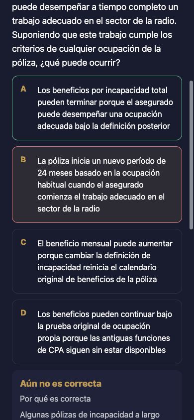 Comprender cada respuesta — Georgia