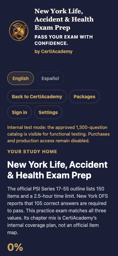 Your study home — New York