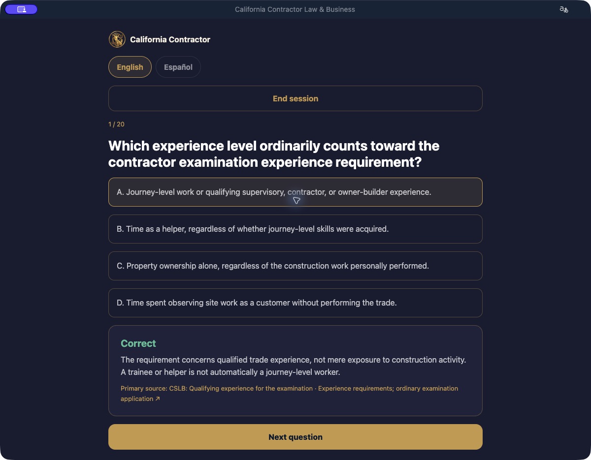 Understand the answer · English